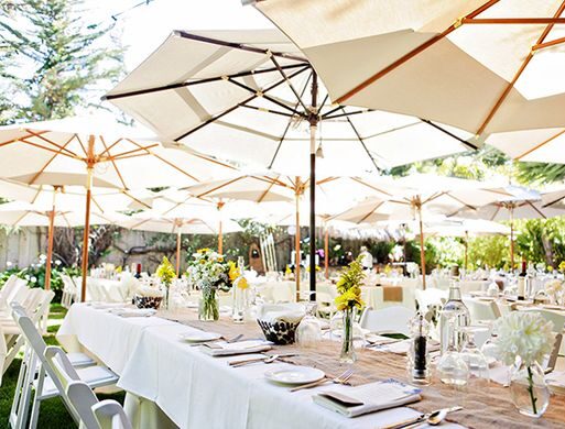 Market Umbrella Rentals Shade For Your Wedding Ceremony Bend Party Rentals Chair Table Tent Rental